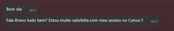 Depoimento de cliente 1